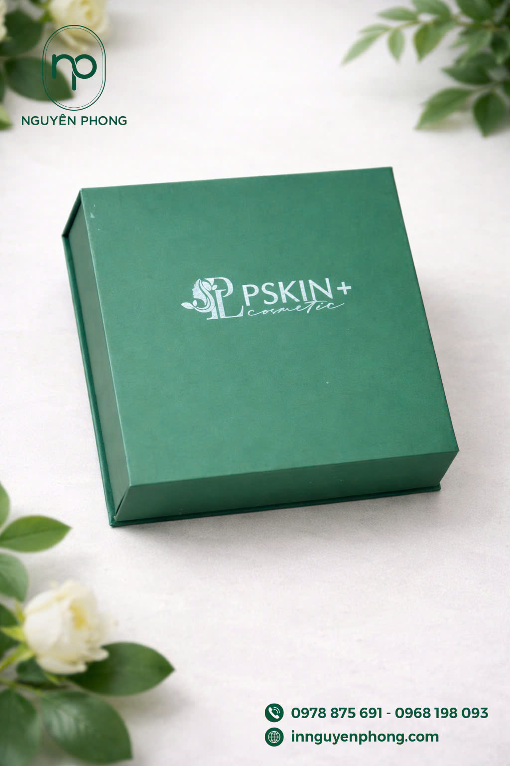 Hộp cứng đựng mỹ phẩm đẹp gây ấn tượng